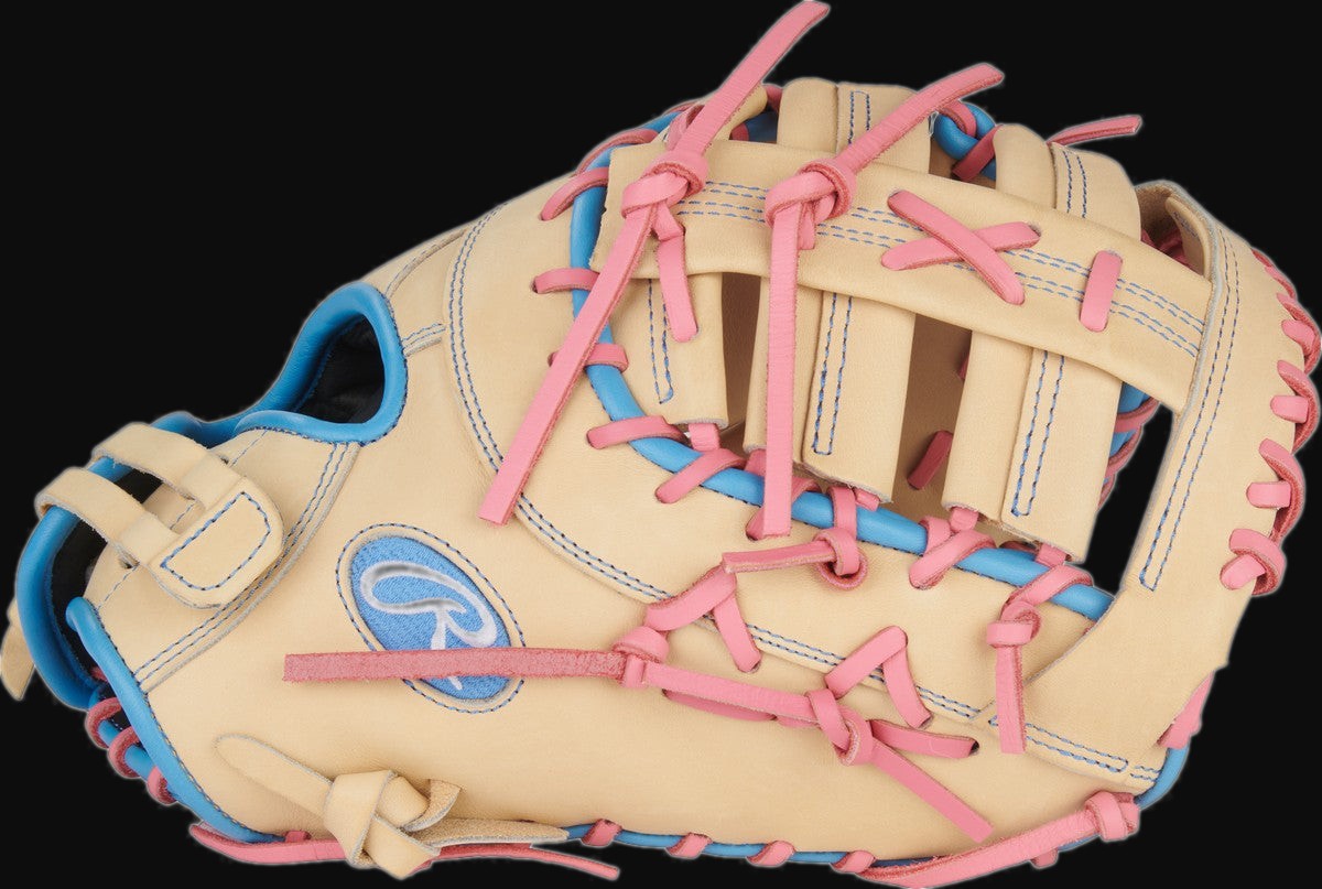 Rawlings Heart of the Hide PRODCTSB-10CCB Model 13" Fastpitch Softball First Base Mitt [bgblk]