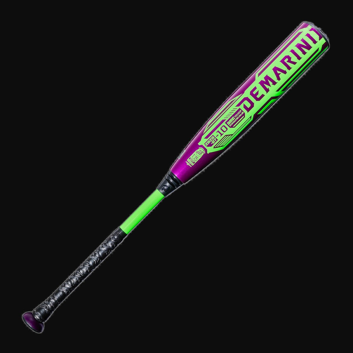 DeMarini 2027 Zen -10 USSSA 2-Piece Composite Baseball Bat [bgblk]