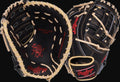 Rawlings Heart of the Hide PRORFM18-17BCS 12.5" First Base Baseball Mitt [bgblk]