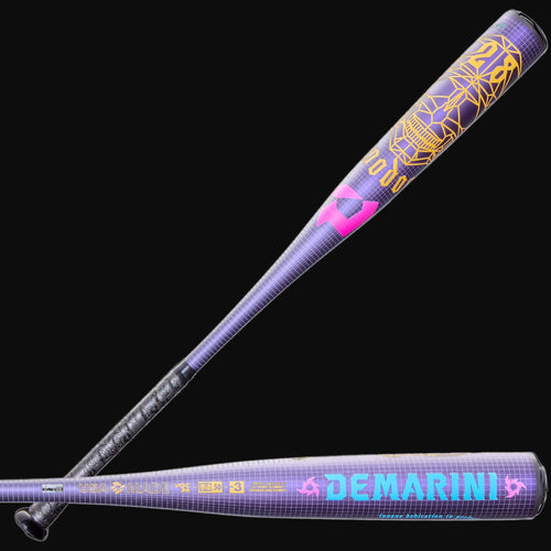 DeMarini 2026 Voodoo One -3 BBCOR One-Piece Alloy 2-5/8" Barrel Baseball Bat [bgblk]