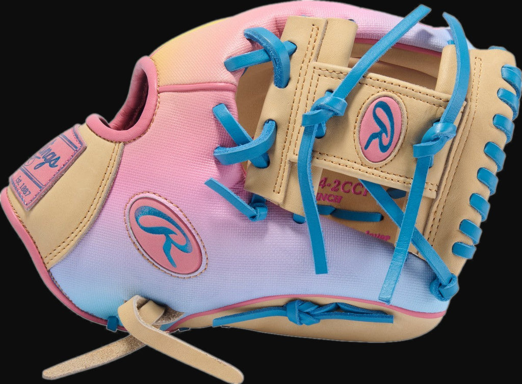 Rawlings Heart of the Hide Funburst 2.0 PROR204-2CCP Model 11.5" Baseball Infield Glove [bgblk]