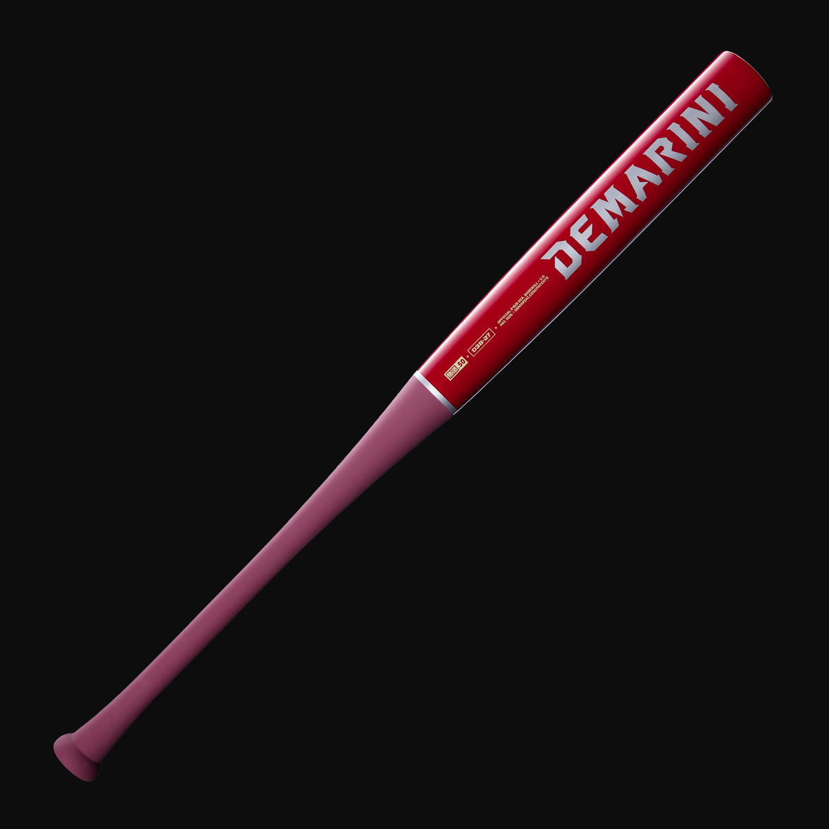 2027 DeMarini Velvet Thunder D38 Wood Composite (-3) BBCOR Baseball Bat [bgblk]