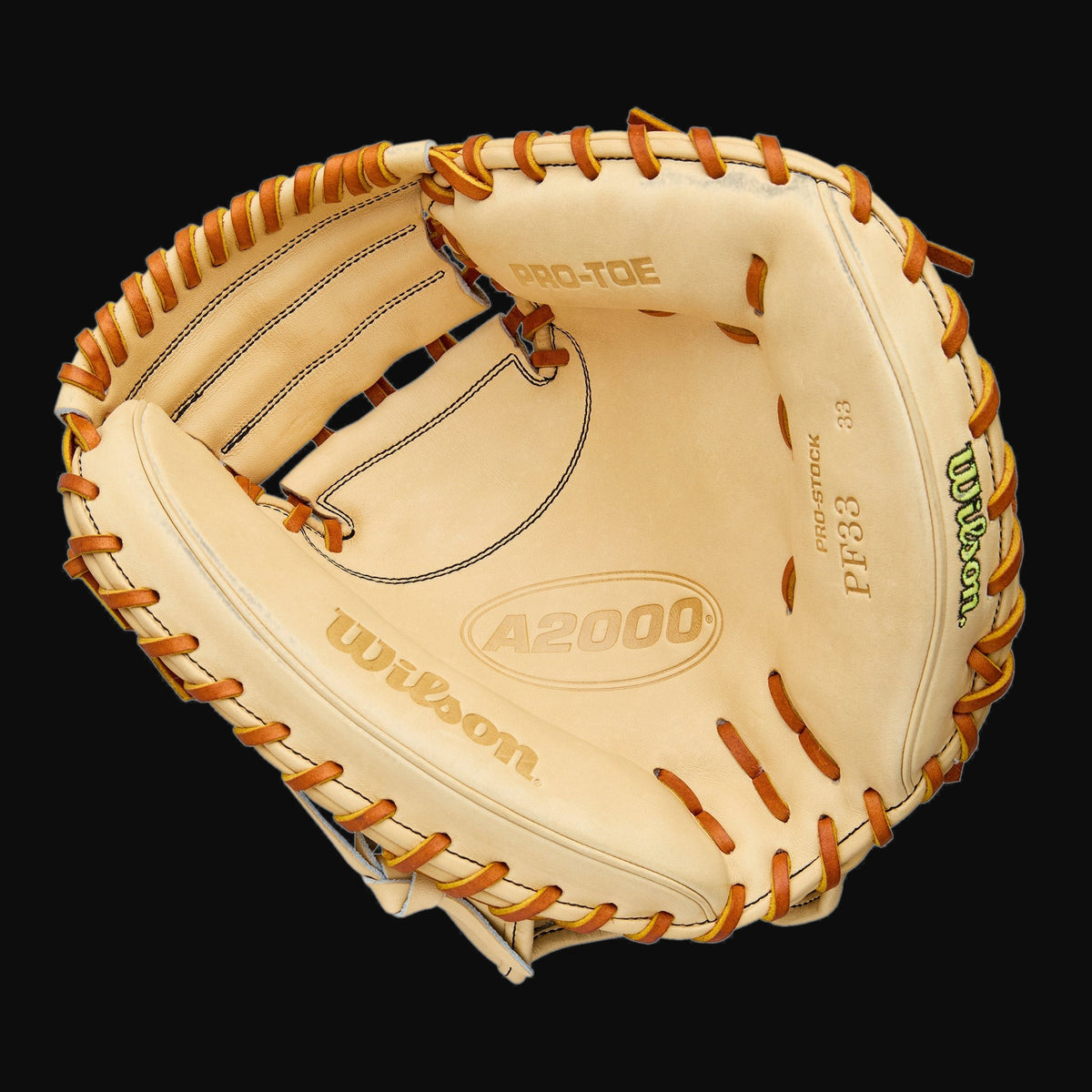 Wilson A2000 Classic PF33 Pedroia Fit Model 33" Baseball Catcher's Mitt [bgblk]