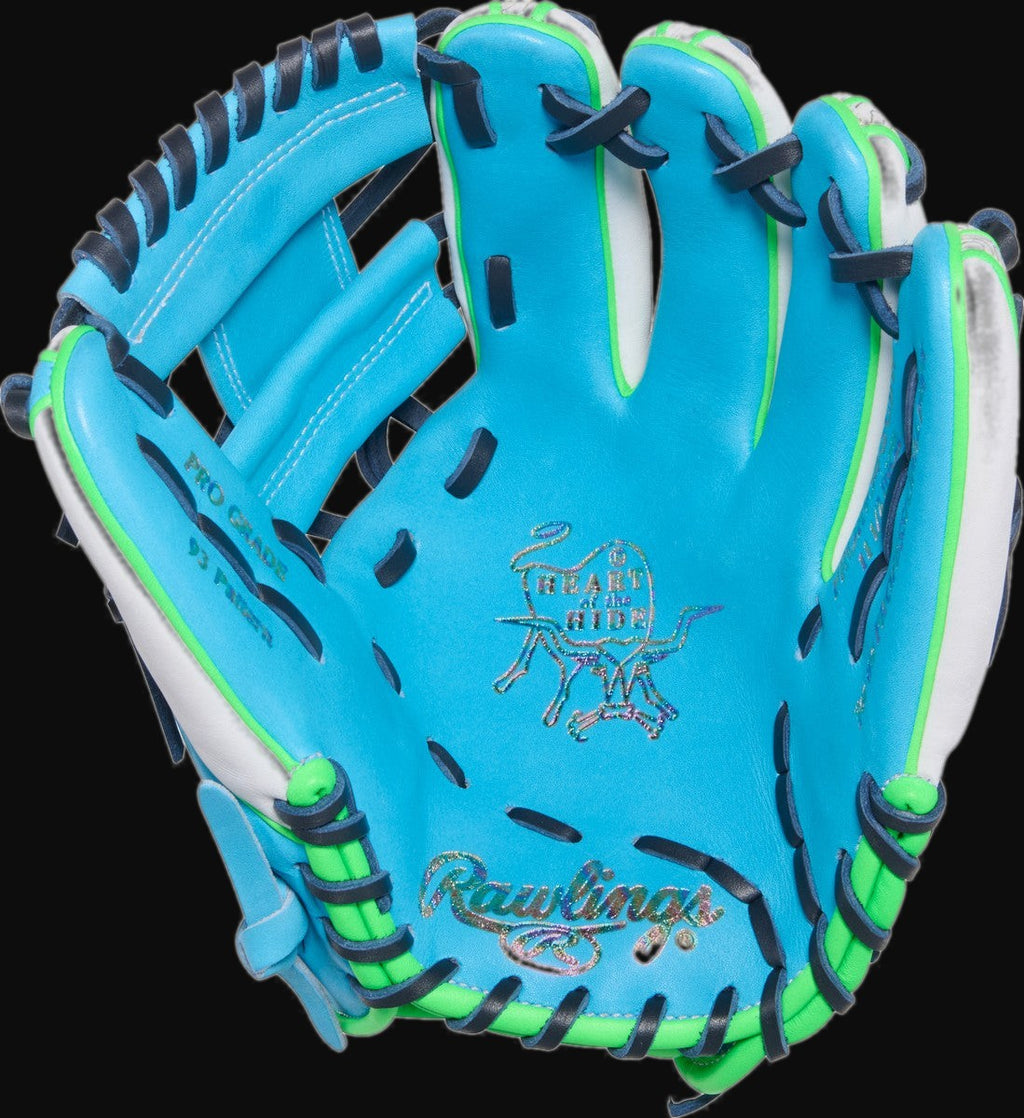 Rawlings Heart of the Hide ColorSync 10.0 PROR934-2CBW Model 11.5" Baseball Infield Glove [bgblk]