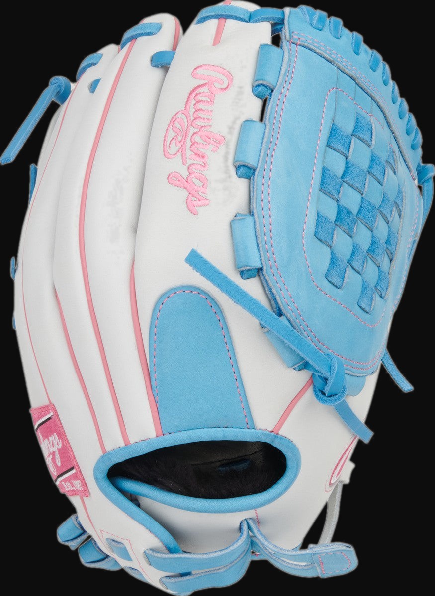 Rawlings Liberty Advanced Series RLA125-3WCB Model 12.5" Fastpitch Softball Glove [bgblk]