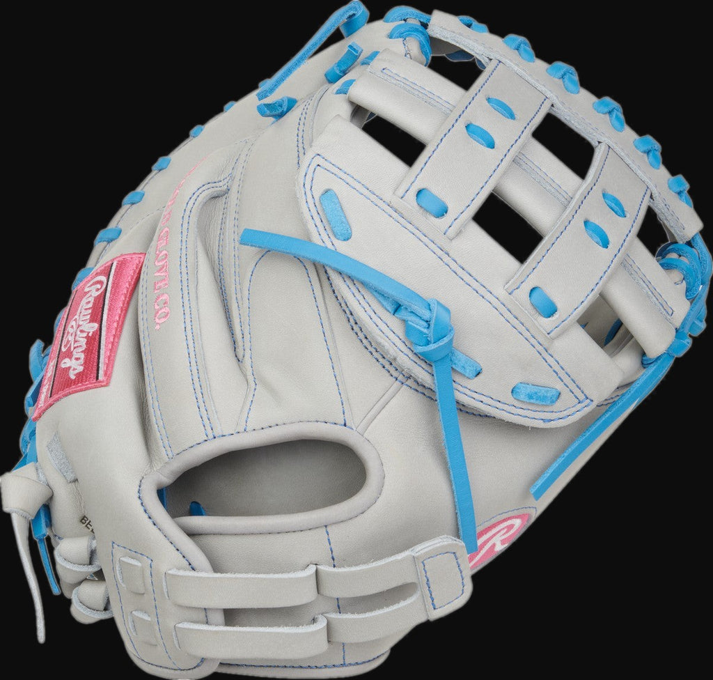 Rawlings Heart of the Hide PROCM33FP-24GCB Model 33" Fastpitch Softball Catcher's Mitt [bgblk]