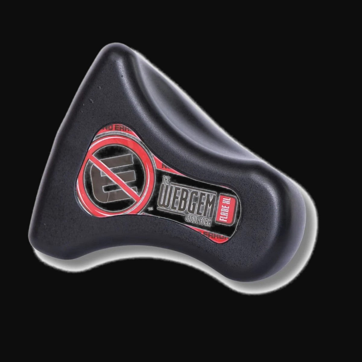 No Errors Webgem Flare XL Outfield Glove Care [bgblk]
