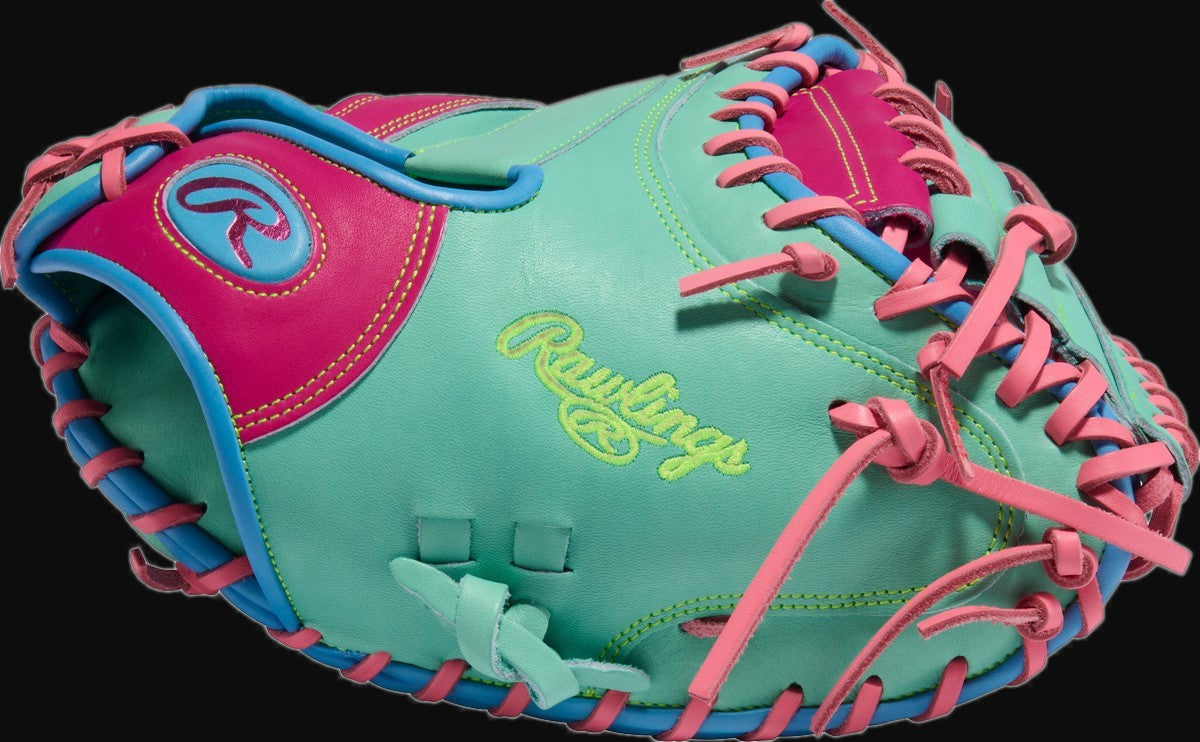 Rawlings Heart of the Hide ColorSync 10.0 PRORCM43-23BEM Model 34" Baseball Catcher's Mitt [bgblk]