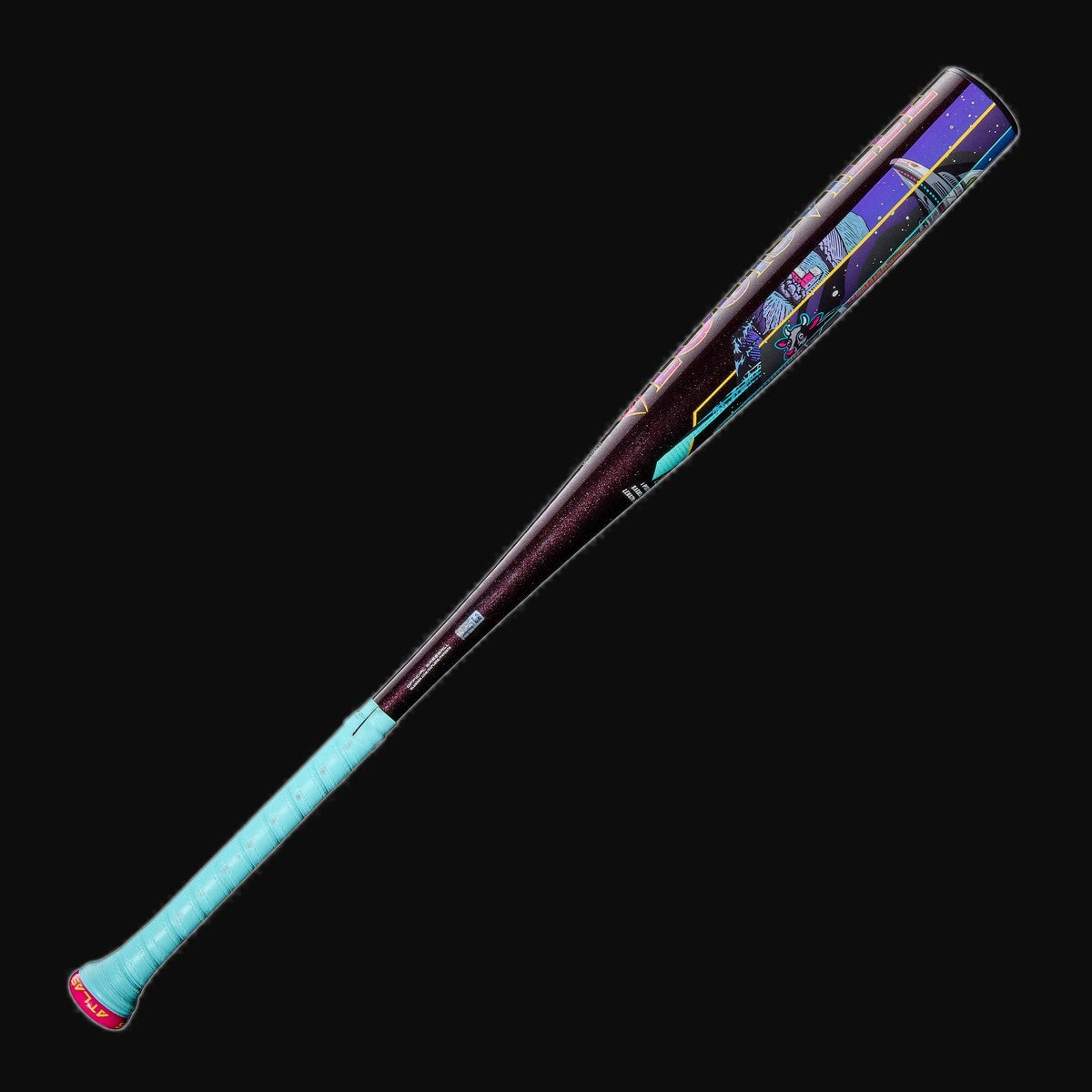 Louisville Slugger 2026 Atlas Limited Edition A51 1-Piece -3 BBCOR Baseball Bat [bgblk]
