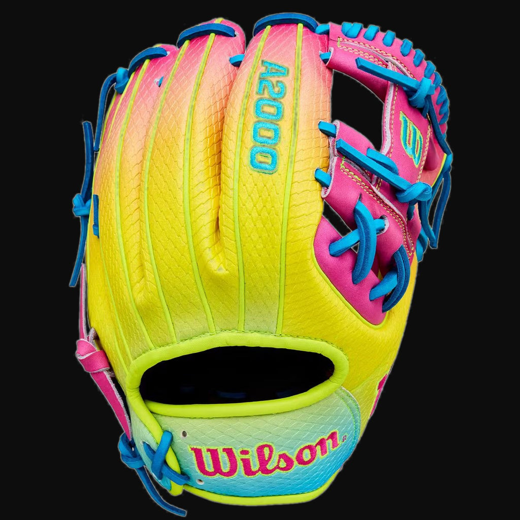 Wilson Fall 2025 A2000 1786 SuperSkin Model 11.5" Infield Baseball Glove [bgblk]
