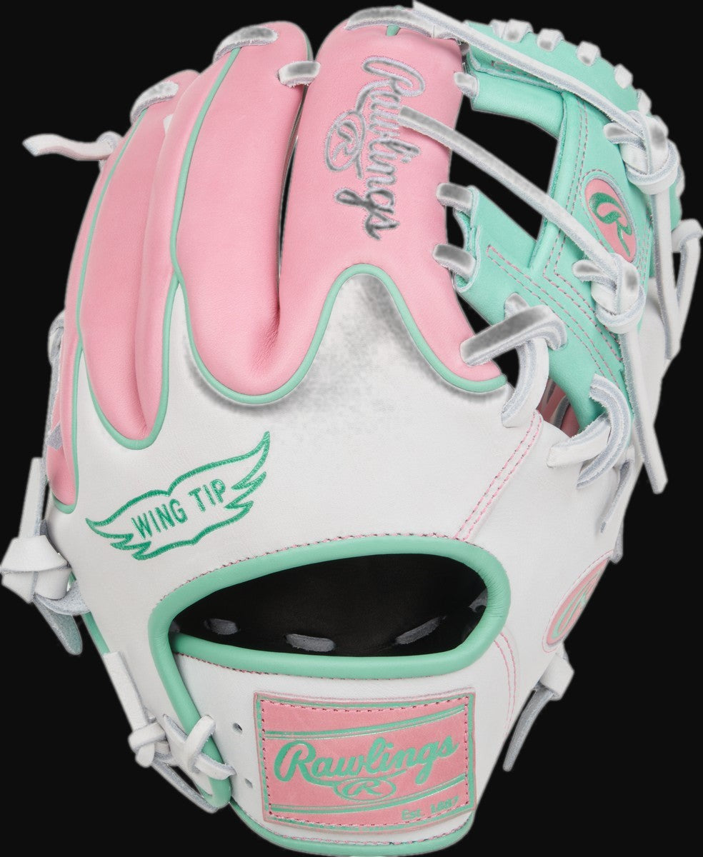 Rawlings Heart of the Hide PROR204W-2PW Model 11.5" Baseball Infield Glove [bgblk]