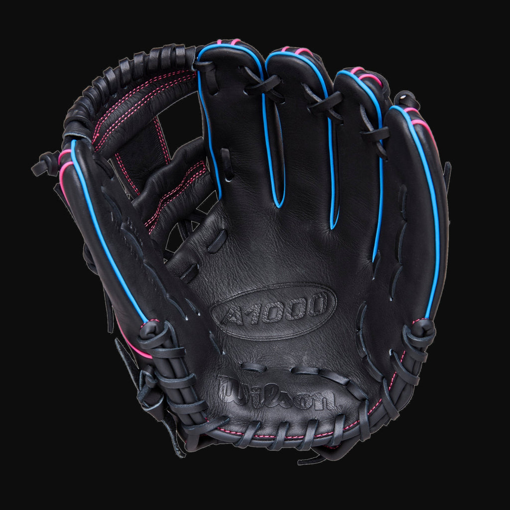 Wilson A1000 DP15 Pedroia Fit 11.5" Baseball Infield Glove [bgblk]