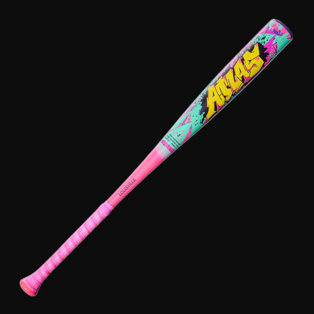 Louisville Slugger 2026 Atlas Limited Edition Wildstyle 1-Piece -3 BBCOR Baseball Bat [bgblk]