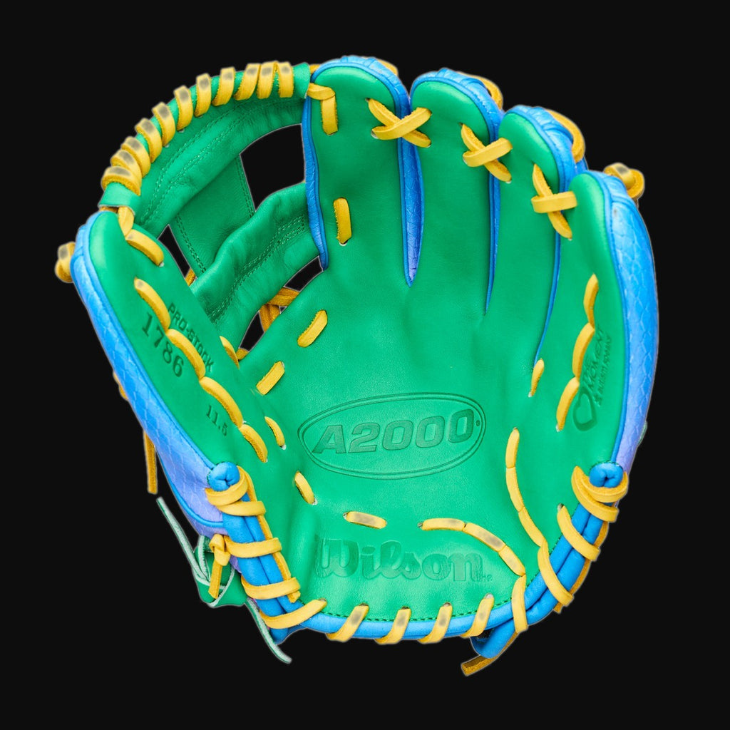 Wilson A2000 2026 Love the Moment 1786 Model by Noah Cobbs 11.5" Infield Baseball Glove [bgblk]
