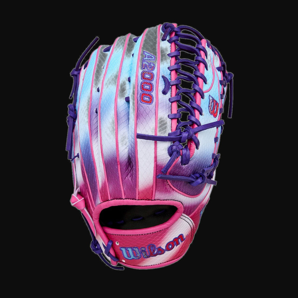 Wilson Spring 2026 A2000 OT7 SuperSkin Model 12.75" Outfield Baseball Glove [bgblk]