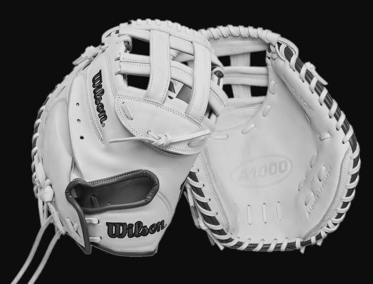 Wilson A1000 CM33 Model 33" Fastpitch Catchers Mitt [bgblk]