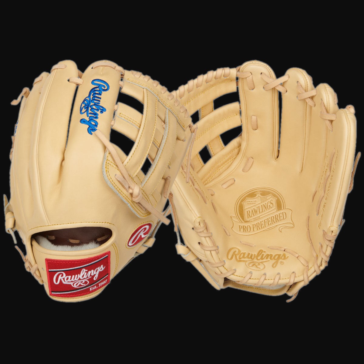 Rawlings Pro Preferred Kris Bryant Gameday Model 12.25" Baseball Fielder's Glove [bgblk]