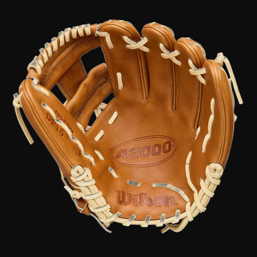 Wilson A2000 Classic DP15 Pedroia Fit Model 11.5" Baseball Infield Glove [bgblk]