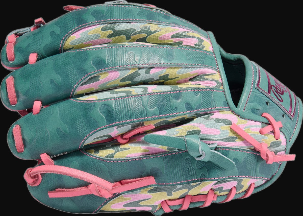 Rawlings Heart of the Hide ColorSync 10.0 PROR204-2SP Model 11.5" Baseball Infield Glove [bgblk]
