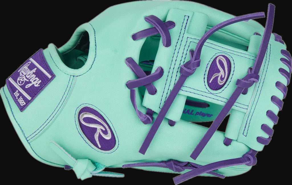 Rawlings Heart of the Hide PROR204-2MPU Model 11.5" Baseball Infield Glove [bgblk]