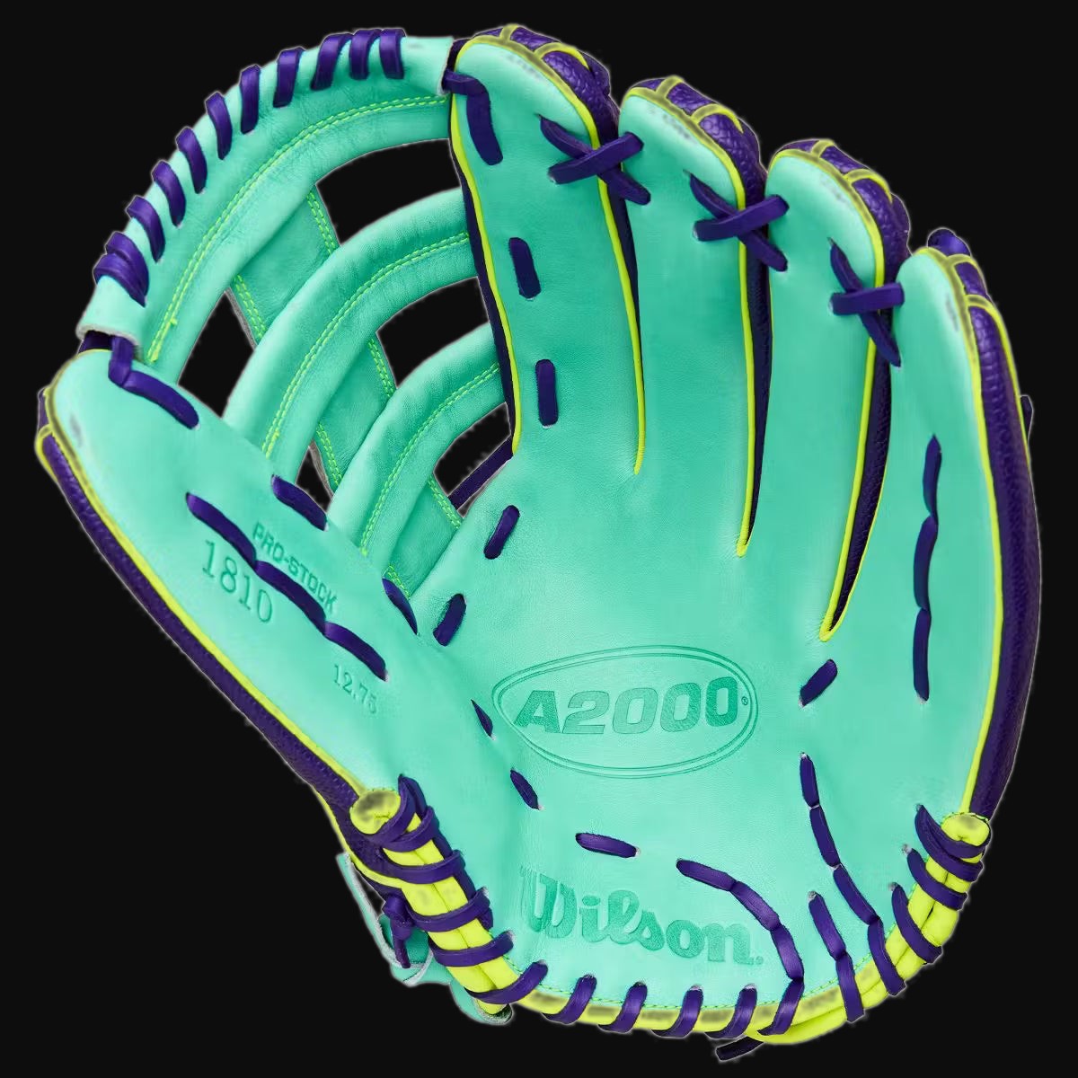 Wilson Fall 2025 A2000 1810 SuperSkin Model 12.75" Outfield Glove [bgblk]