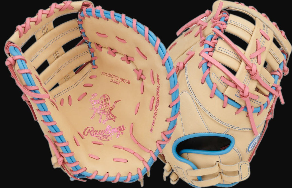 Rawlings Heart of the Hide PRODCTSB-10CCB Model 13" Fastpitch Softball First Base Mitt [bgblk]