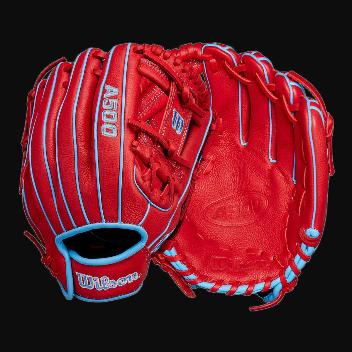Wilson A500 11.5" Baseball Glove [bgblk]