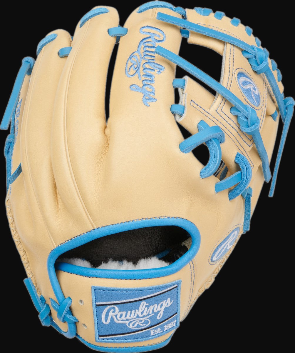 Rawlings Pro Preferred PROS204-2CCB Model 11.5" Baseball Infield Glove [bgblk]