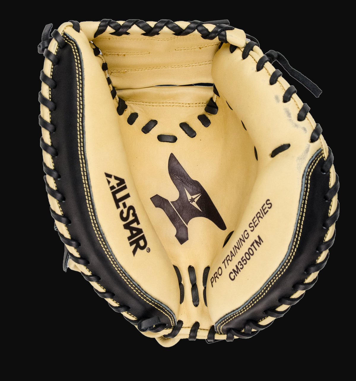 All-Star The Anvil Weighted 33.5" Training Catcher's Mitt [bgblk]