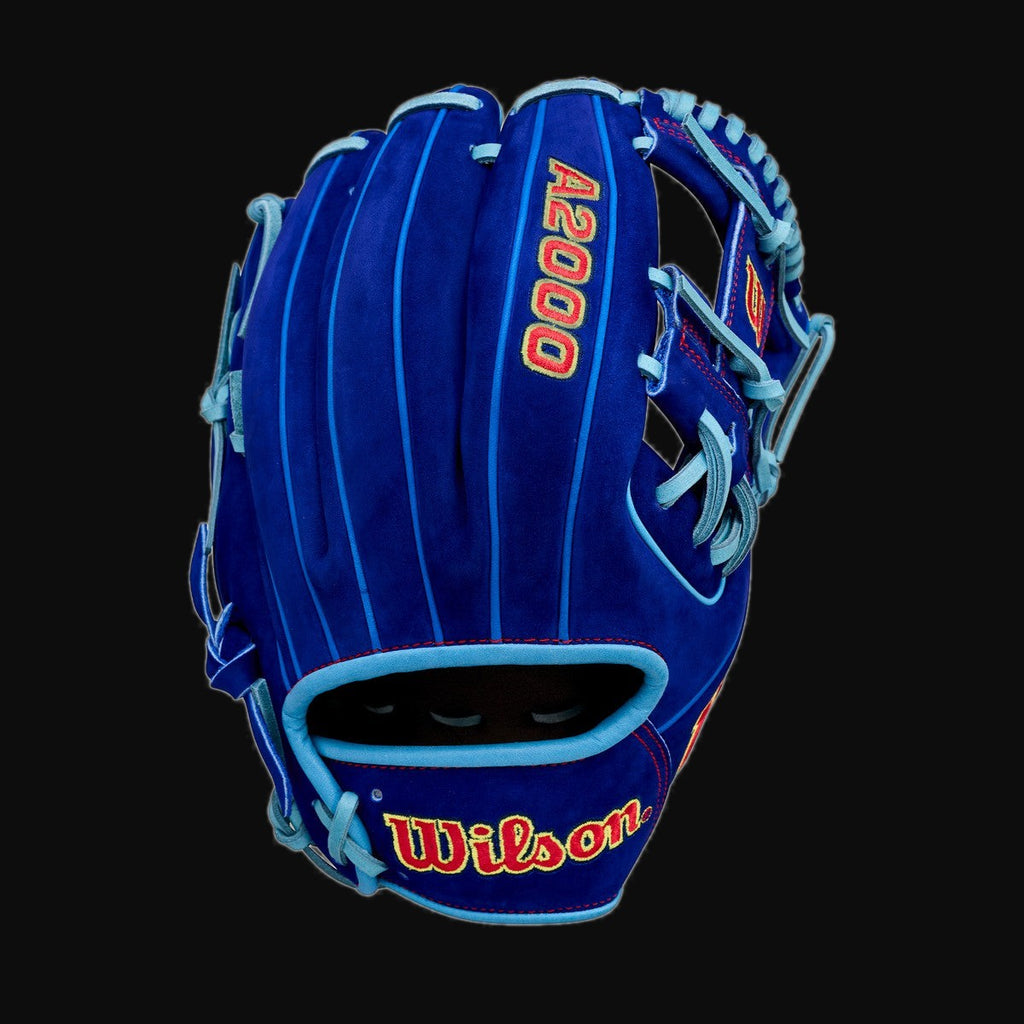 Wilson Limited Edition Big League Chew Big Rally Blue Raspberry 1786 A2000 11.5" Baseball Glove [bgblk]