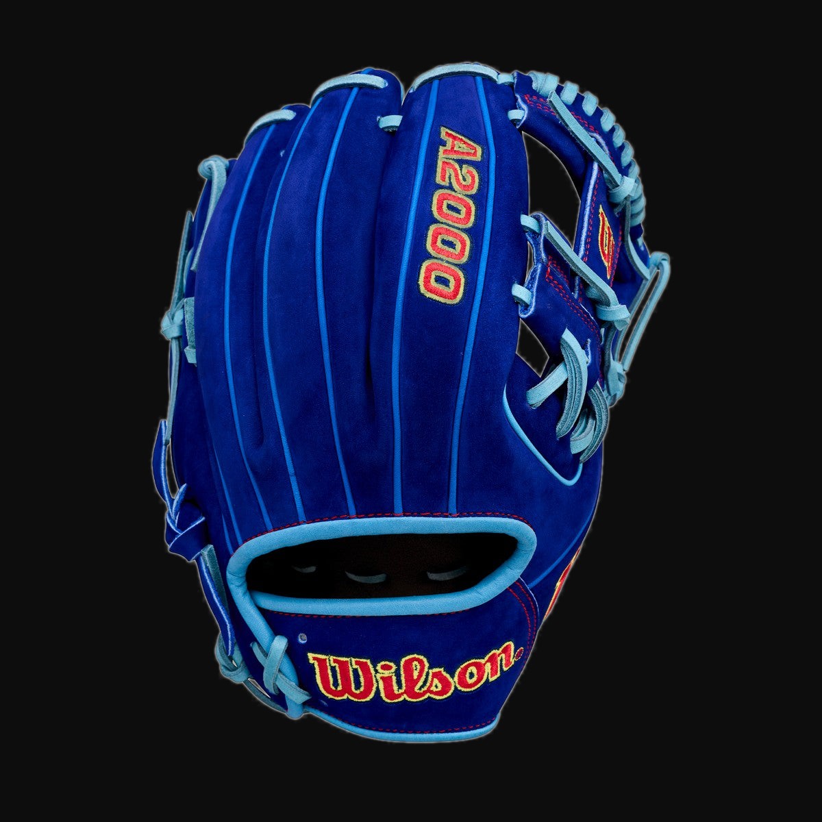 Wilson Limited Edition Big League Chew Big Rally Blue Raspberry 1786 A2000 11.5" Baseball Glove [bgblk]