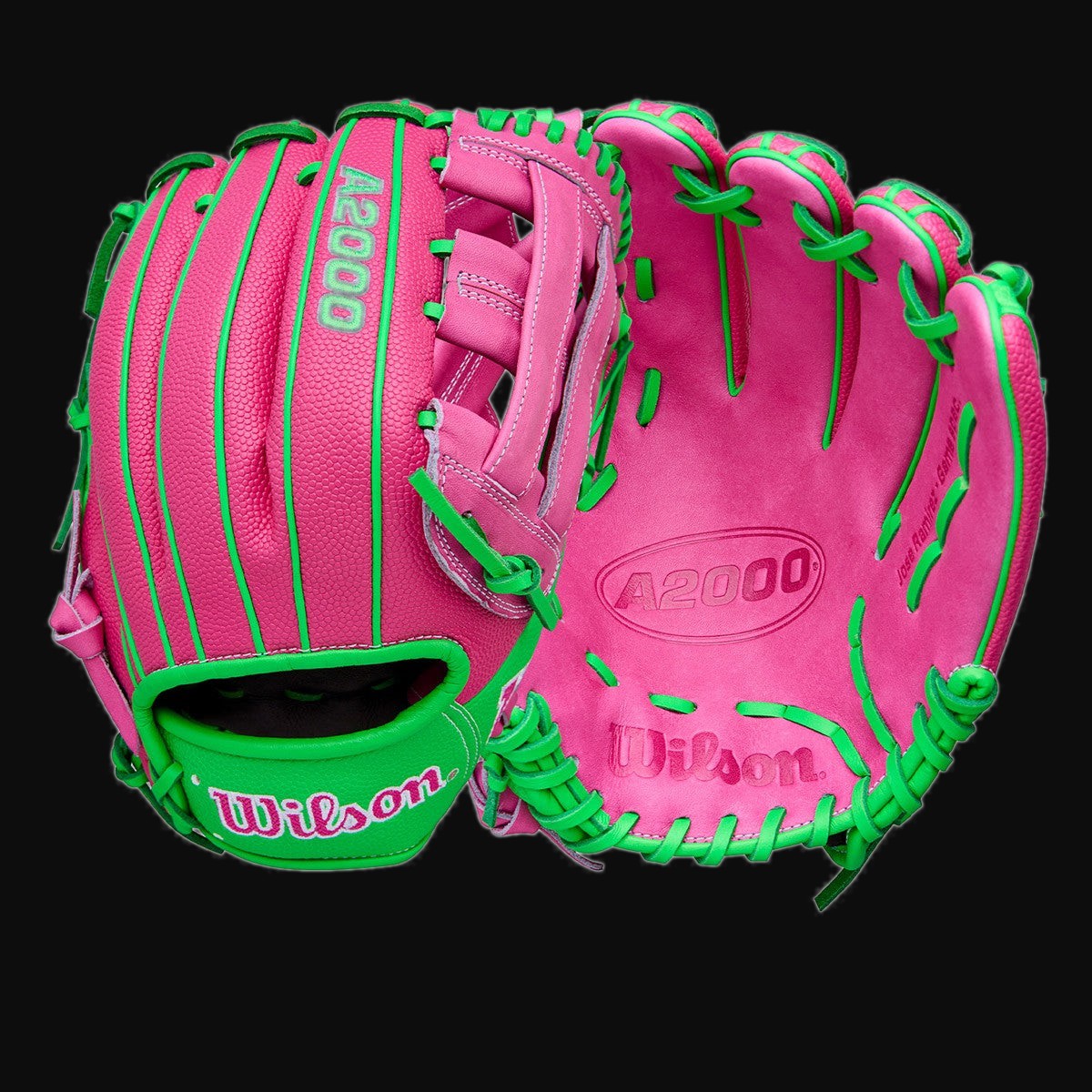 Wilson Spring 2026 A2000 Jose Ramirez Game Model 12" Infield Baseball Glove [bgblk]
