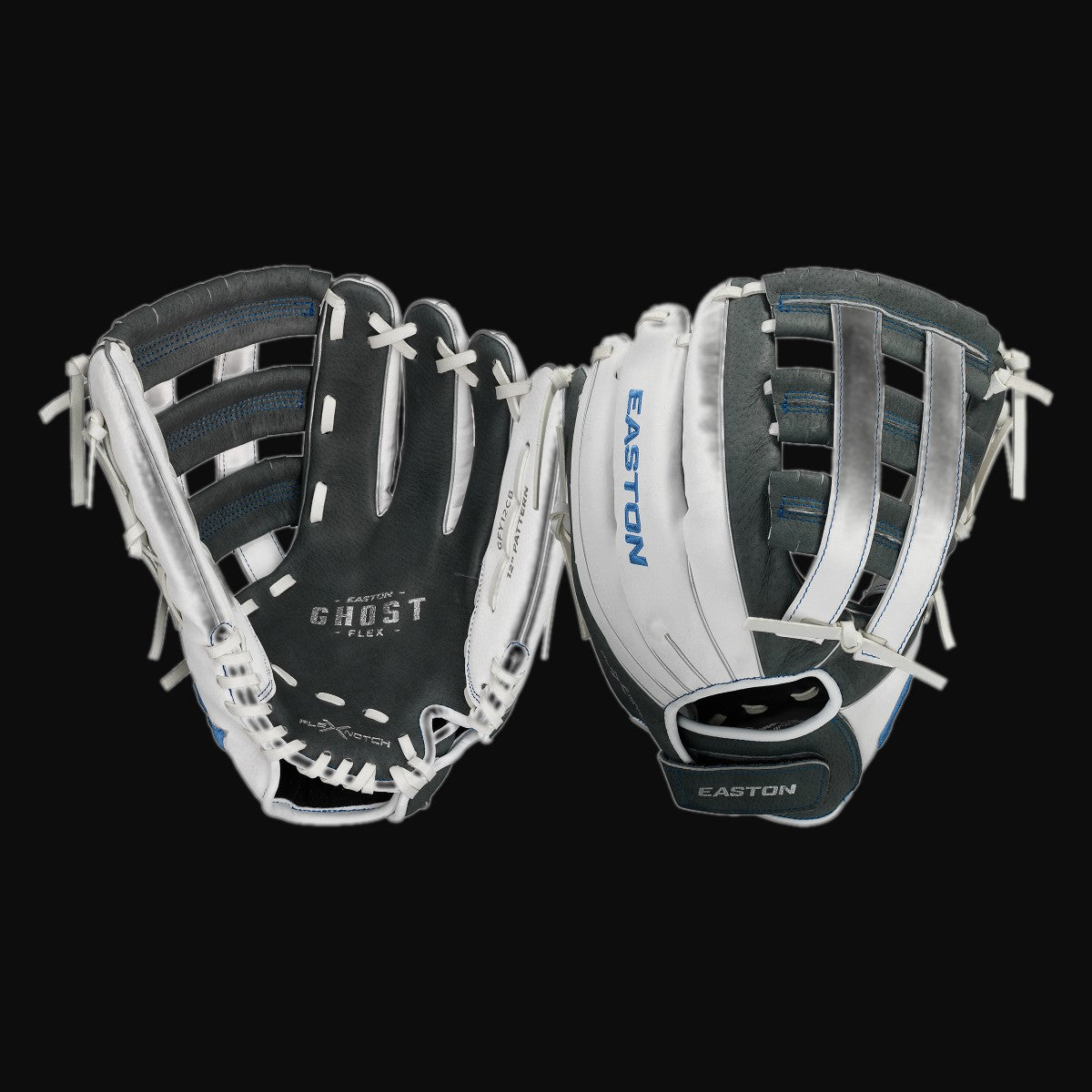 Easton Ghost Flex T Arched H Web 12" Youth Fastpitch Fielder's Glove [bgblk]