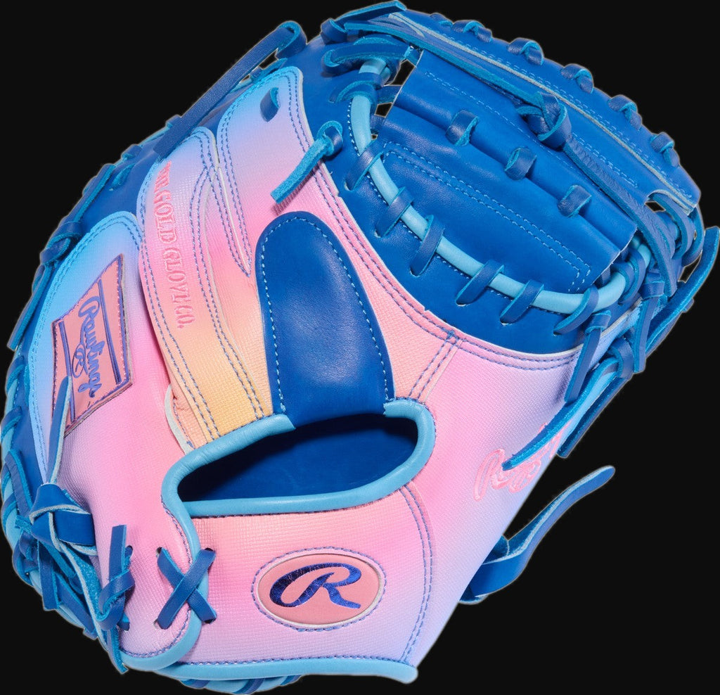 Rawlings Heart of the Hide Funburst 2.0 PRORCM33-23R Model 33" Baseball Catcher's Mitt [bgblk]