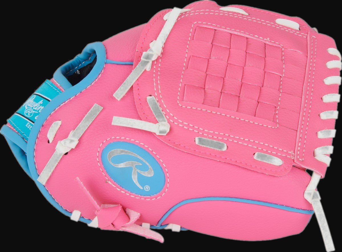 Rawlings Flex Palm Series FPX10P Model 10" Youth Fastpitch Softball Glove [bgblk]