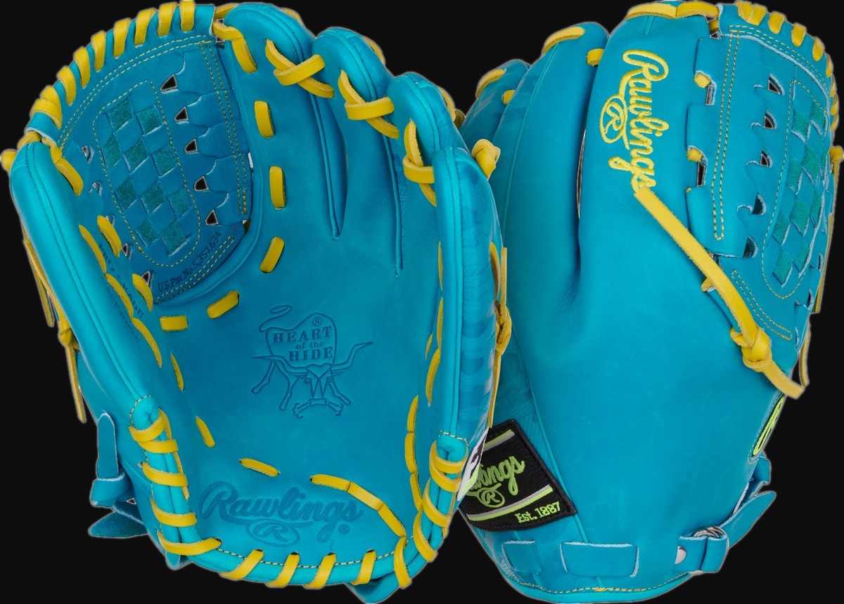 Rawlings Heart of the Hide ColorSync 9.0 PROR206CFB-11TE 12" Pitcher Baseball Glove [bgblk]