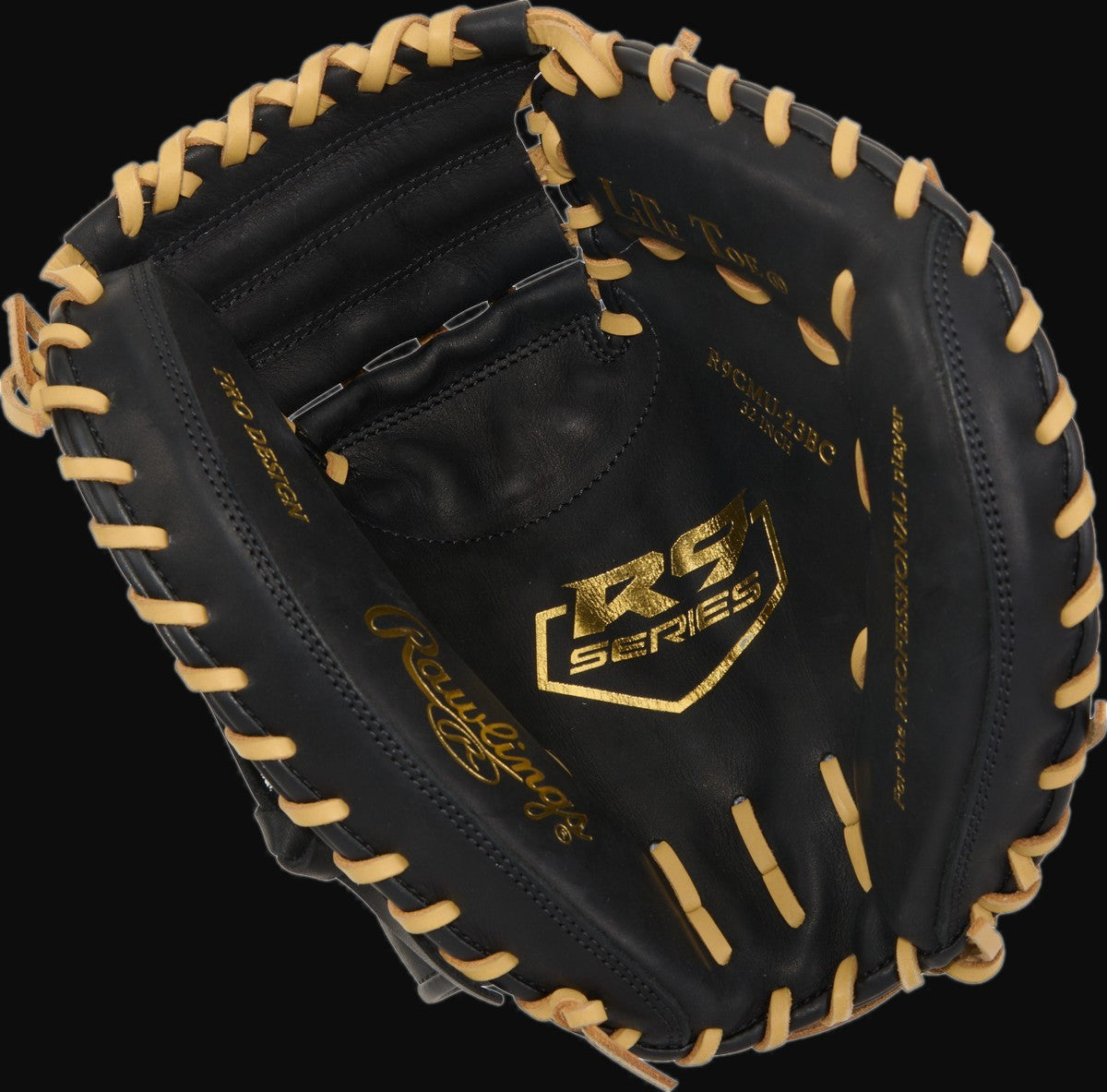Rawlings R9 Series R9CMU-23BC Model 32" Baseball Catcher's Mitt [bgblk]