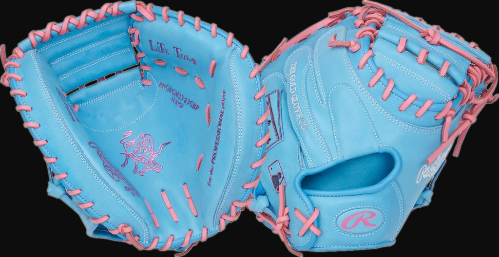 Rawlings Heart of the Hide PRORCM33-23CBP Model 33" Baseball Catcher's Mitt [bgblk]