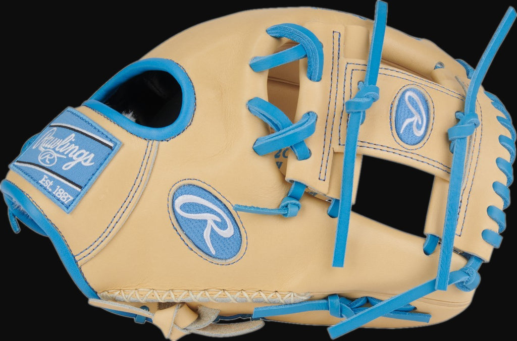Rawlings Pro Preferred PROS204-2CCB Model 11.5" Baseball Infield Glove [bgblk]