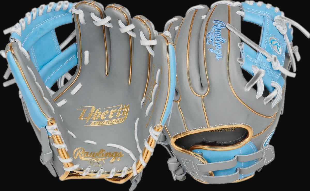Rawlings Liberty Advanced Colorsync 4.0 RLA715SB-2GCB 11.75" Fastpitch Glove [bgblk]