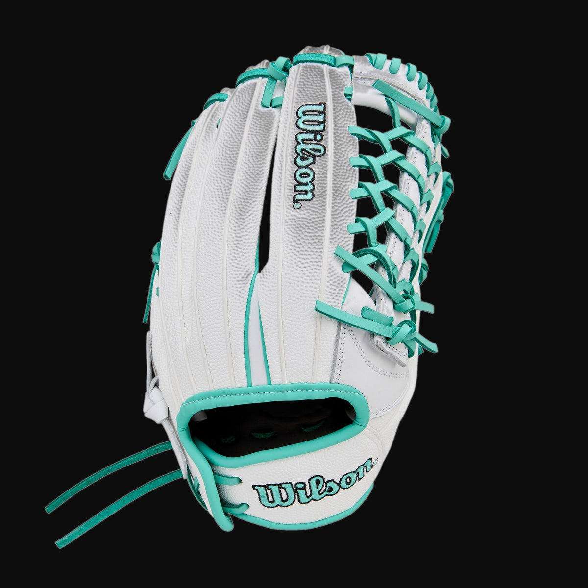Wilson A1000 T125 Model 12.5" Fastpitch Outfield Glove with SuperSkin [bgblk]