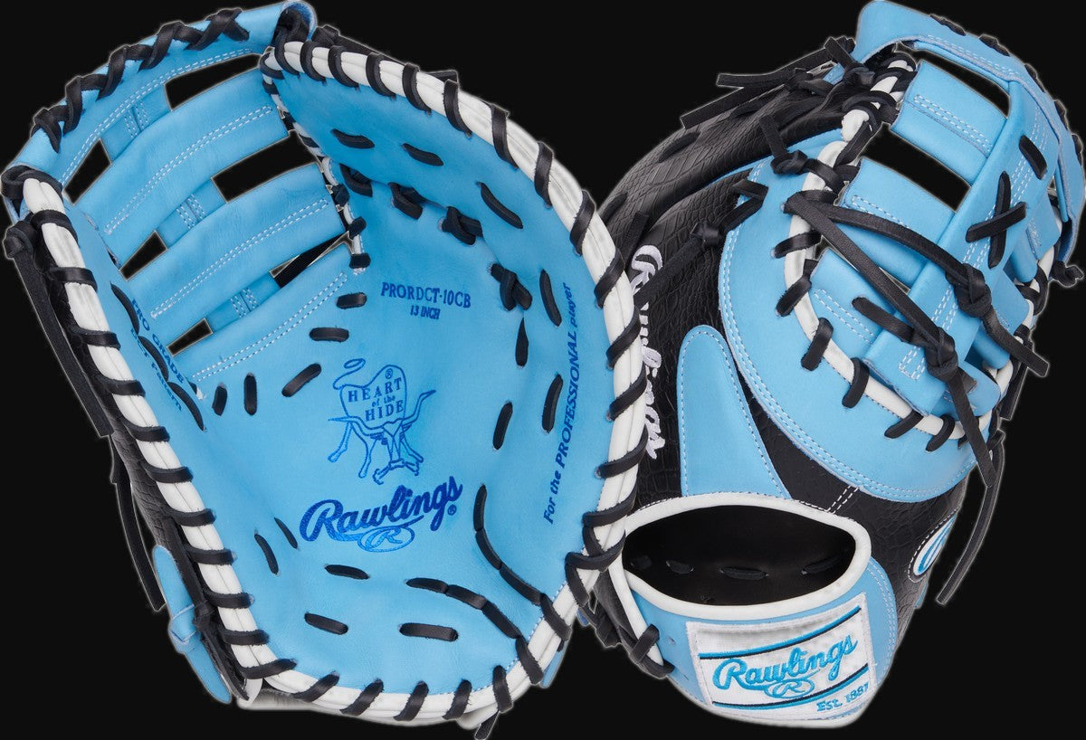 Rawlings Heart of the Hide PRORDCT-10CB 13" First Base Baseball Mitt [bgblk]
