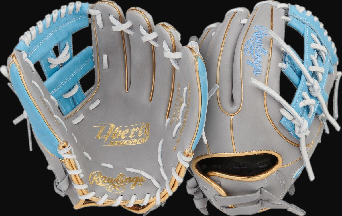 Rawlings Liberty Advanced Series RLA715-32GCB Model 11.75" Fastpitch Softball Glove [bgblk]