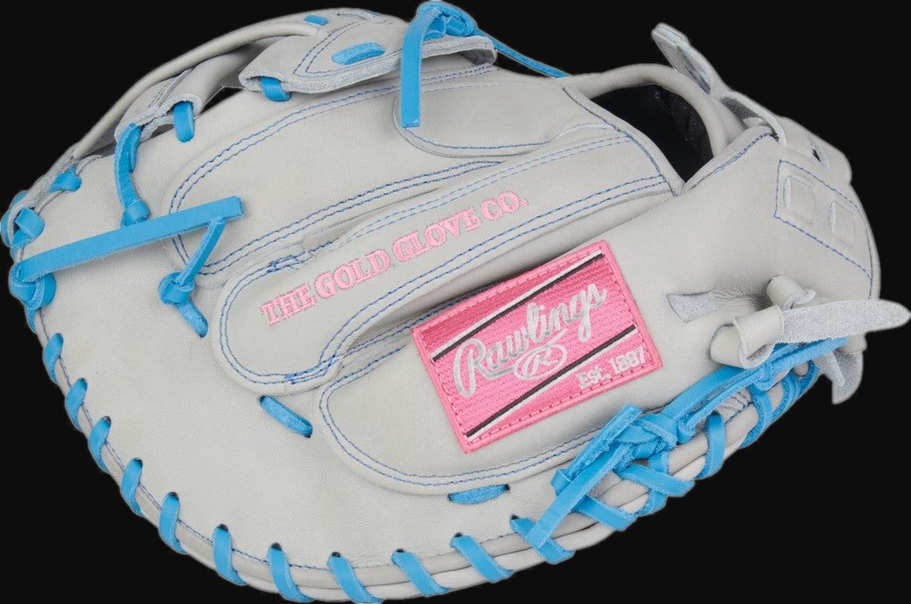 Rawlings Heart of the Hide PROCM33FP-24GCB Model 33" Fastpitch Softball Catcher's Mitt [bgblk]