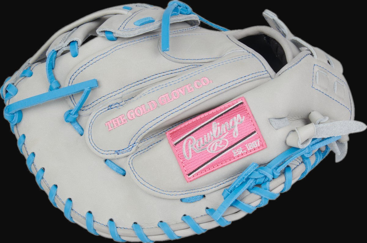 Rawlings Heart of the Hide PROCM33FP-24GCB Model 33" Fastpitch Softball Catcher's Mitt [bgblk]