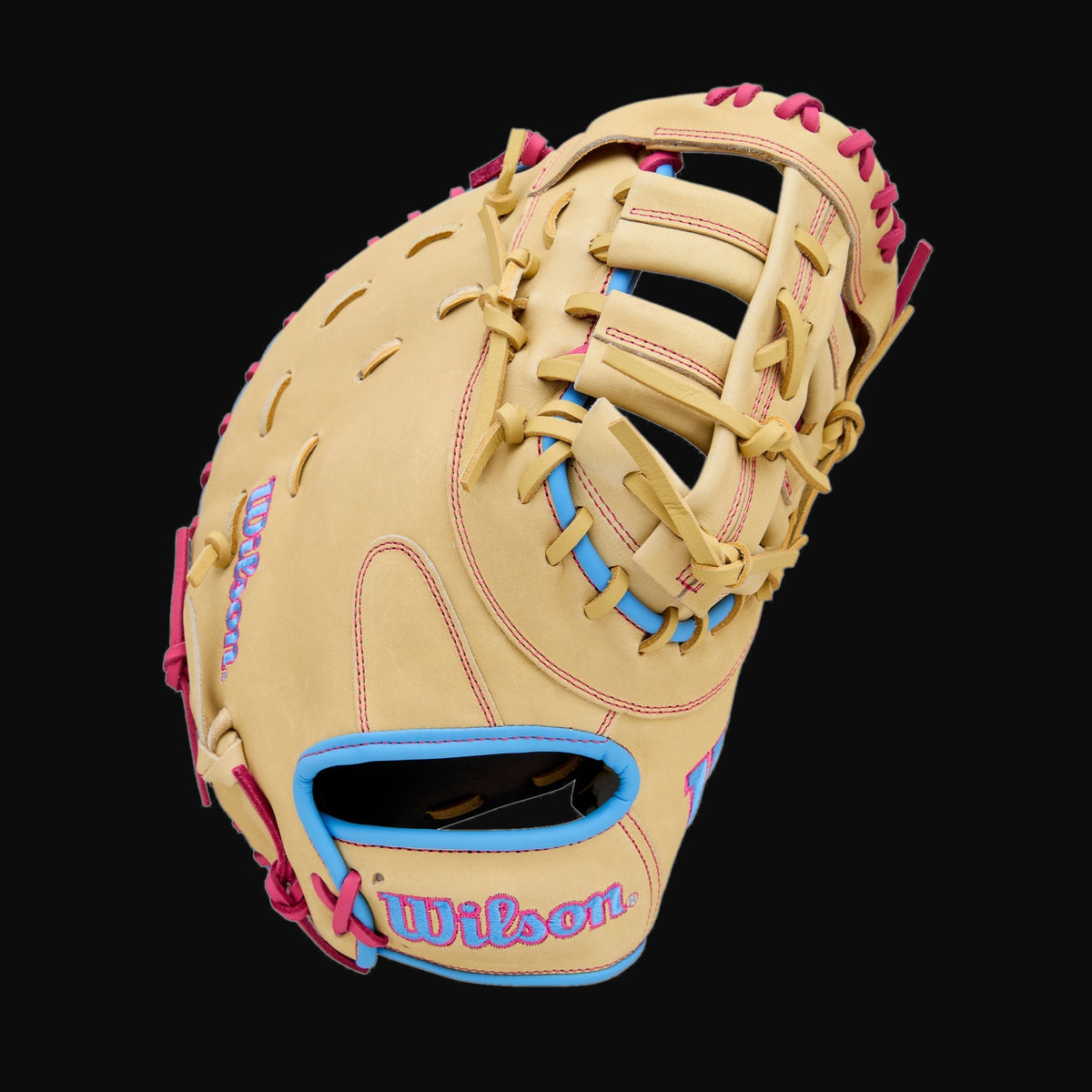 Wilson A1000 1620 Model 12.5" Baseball First Base Mitt [bgblk]