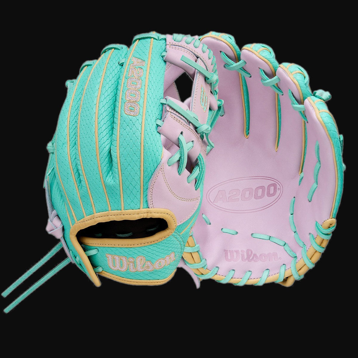 Wilson Spring 2026 A2000 H12 Model 12" Fastpitch Infield Glove [bgblk]