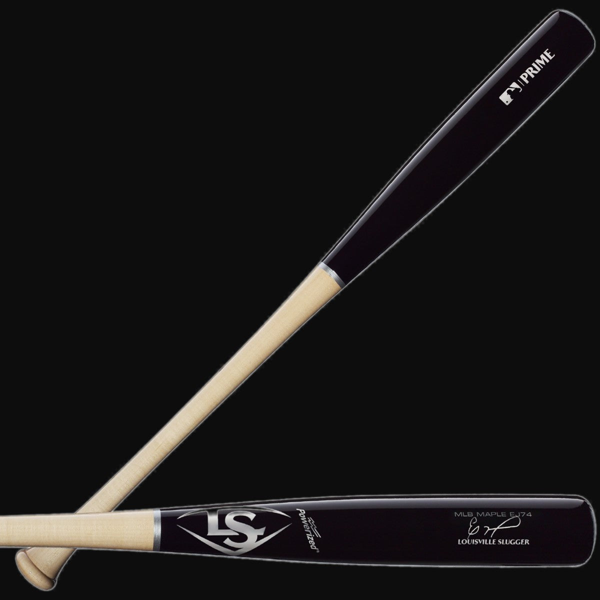 Louisville Slugger MLB Prime Eloy Jimenez Model Maple Wood Bat [bgblk]