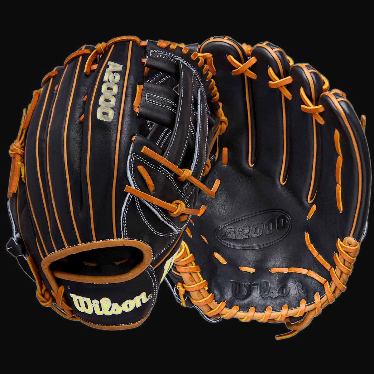 Wilson A2000 Classic 1750 Model 12.5" Baseball Outfield Glove [bgblk]