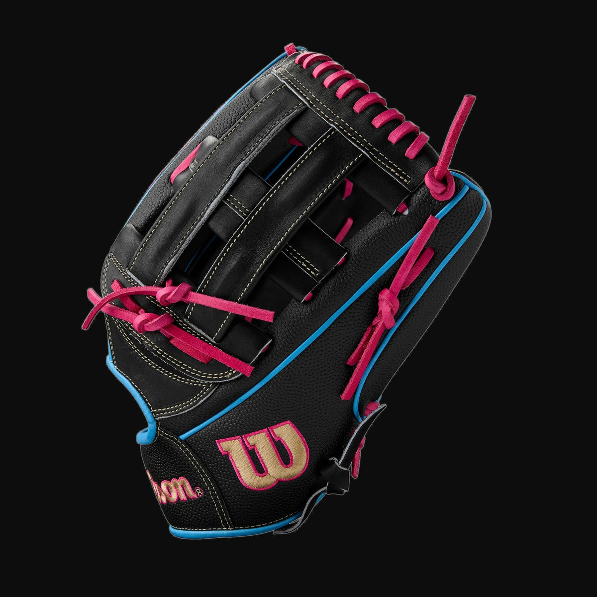 Wilson Summer 2025 A2000 1777 Model 12.75" Outfield Baseball Glove [bgblk]